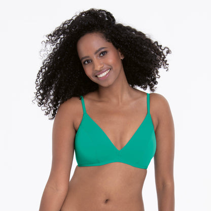 Rosa Faia Solid Marielle Bikini Top - Atoll - FINAL SALE