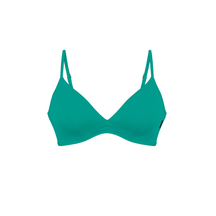 Rosa Faia Solid Marielle Bikini Top - Atoll - FINAL SALE