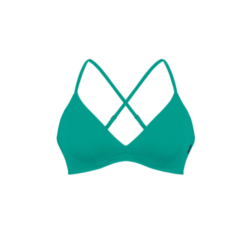 Rosa Faia Solid Marielle Bikini Top - Atoll - FINAL SALE