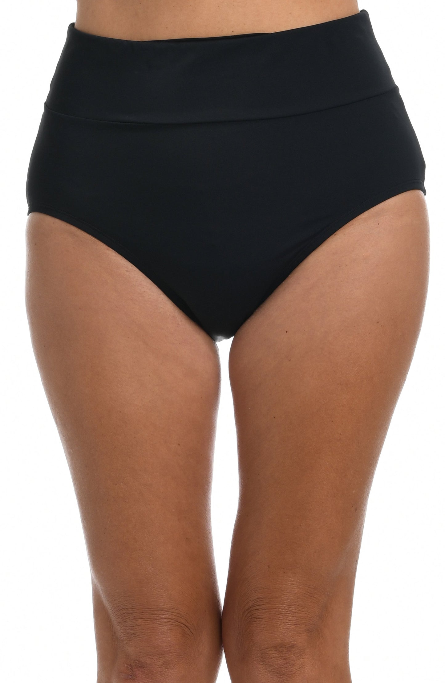 Maxine of Hollywood Plus Size Wide Band Full Pant Swim Bottom - FINAL SALE