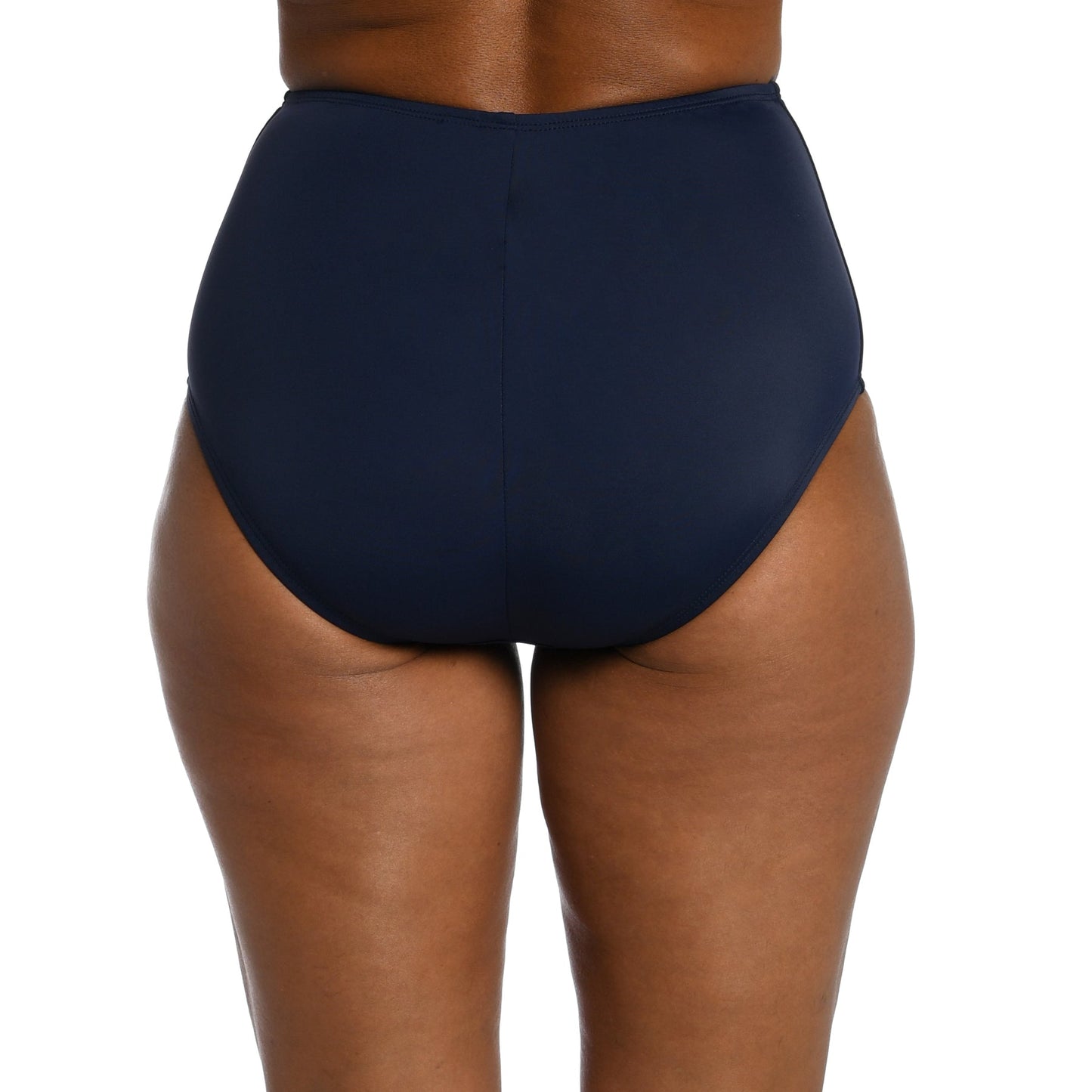 Maxine of Hollywood Solid Full Pant Swim Bottom - Indigo - FINAL SALE