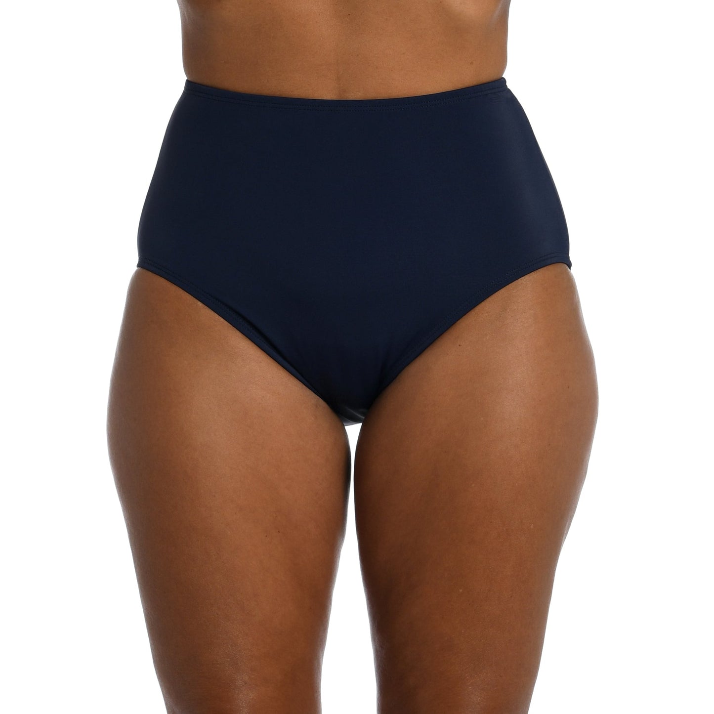 Maxine of Hollywood Solid Full Pant Swim Bottom - Indigo - FINAL SALE