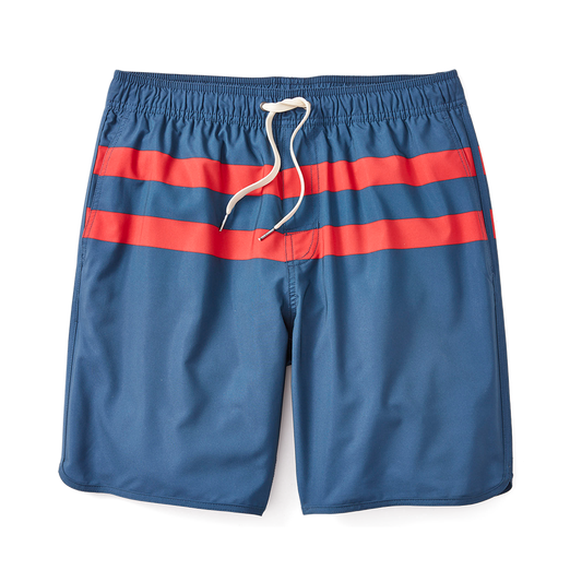 Fair Harbor The Anchor Men's Boardshort - Red Stripe