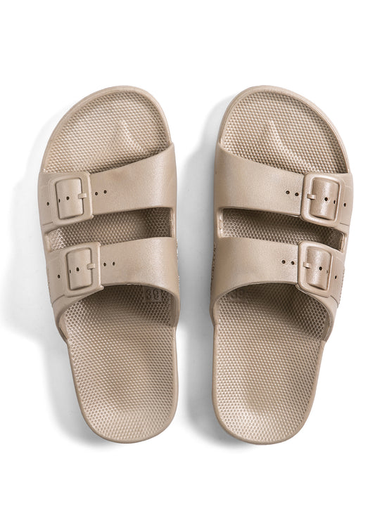 Freedom Moses Women's Slide Sandal - Smoke - FINAL SALE