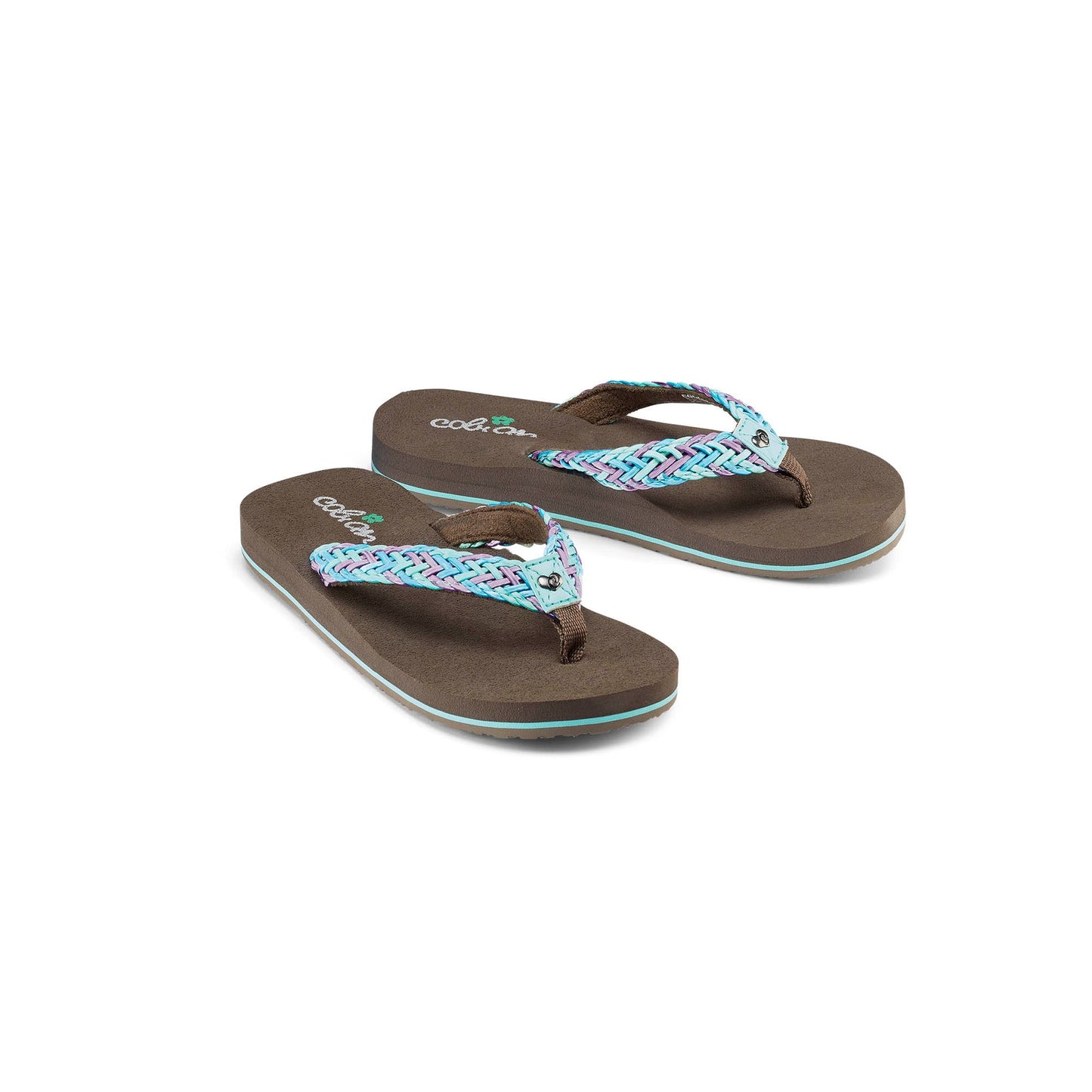 Cobian Girls Lil Lalati Sandal - Aqua - FINAL SALE