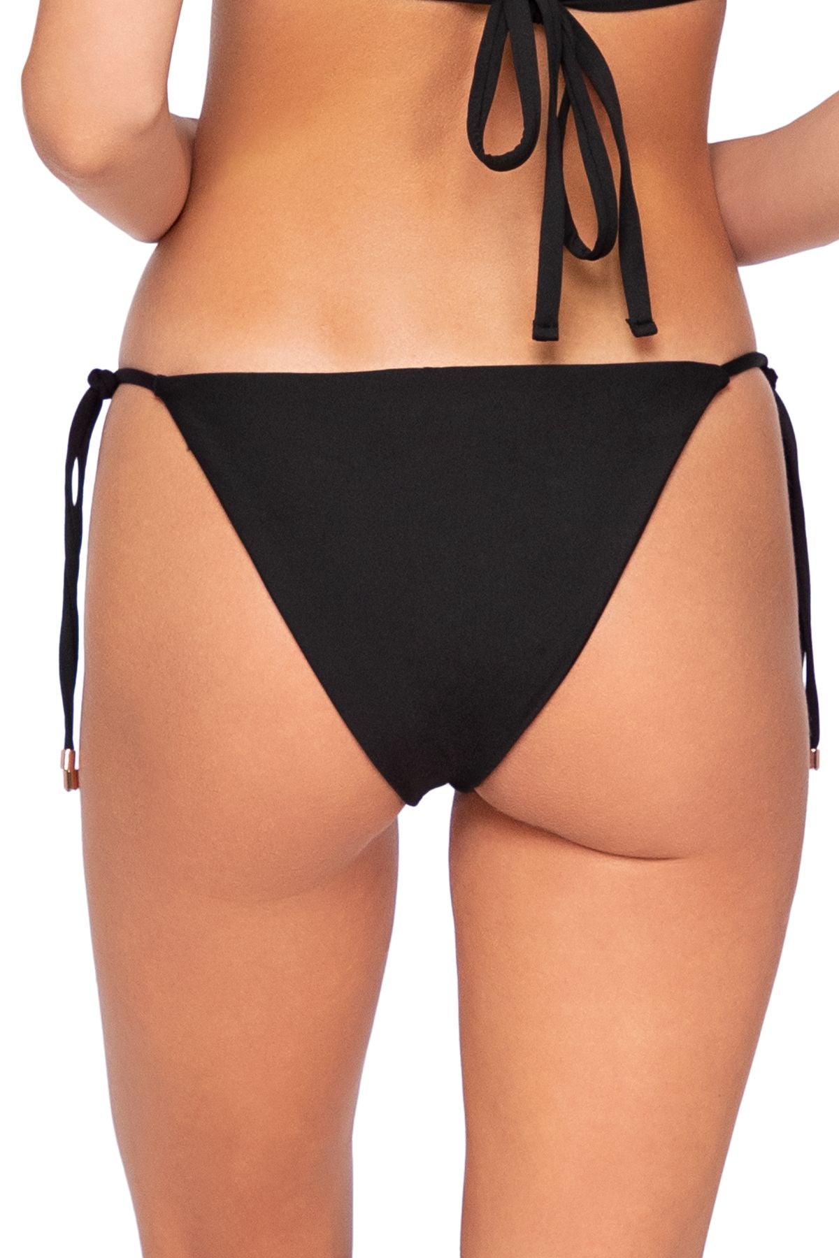 Swim Systems Holly Tie Side Bikini Bottom - Black - FINAL SALE