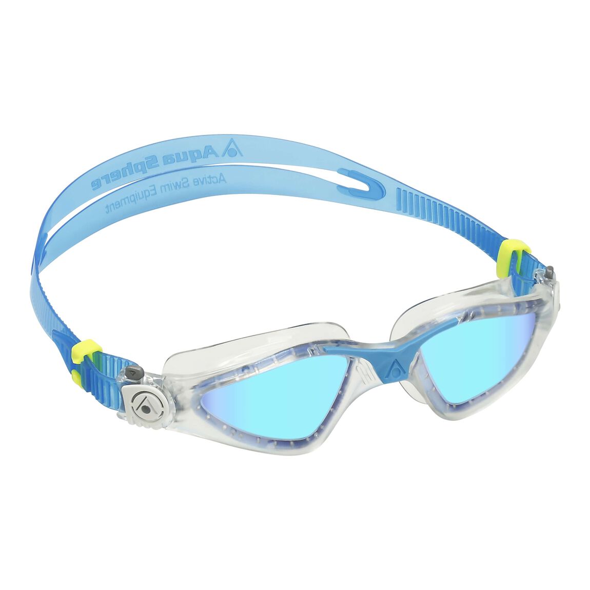 Aquasphere Kayenne Mirrored Swim Goggles - Transparent/Turquoise