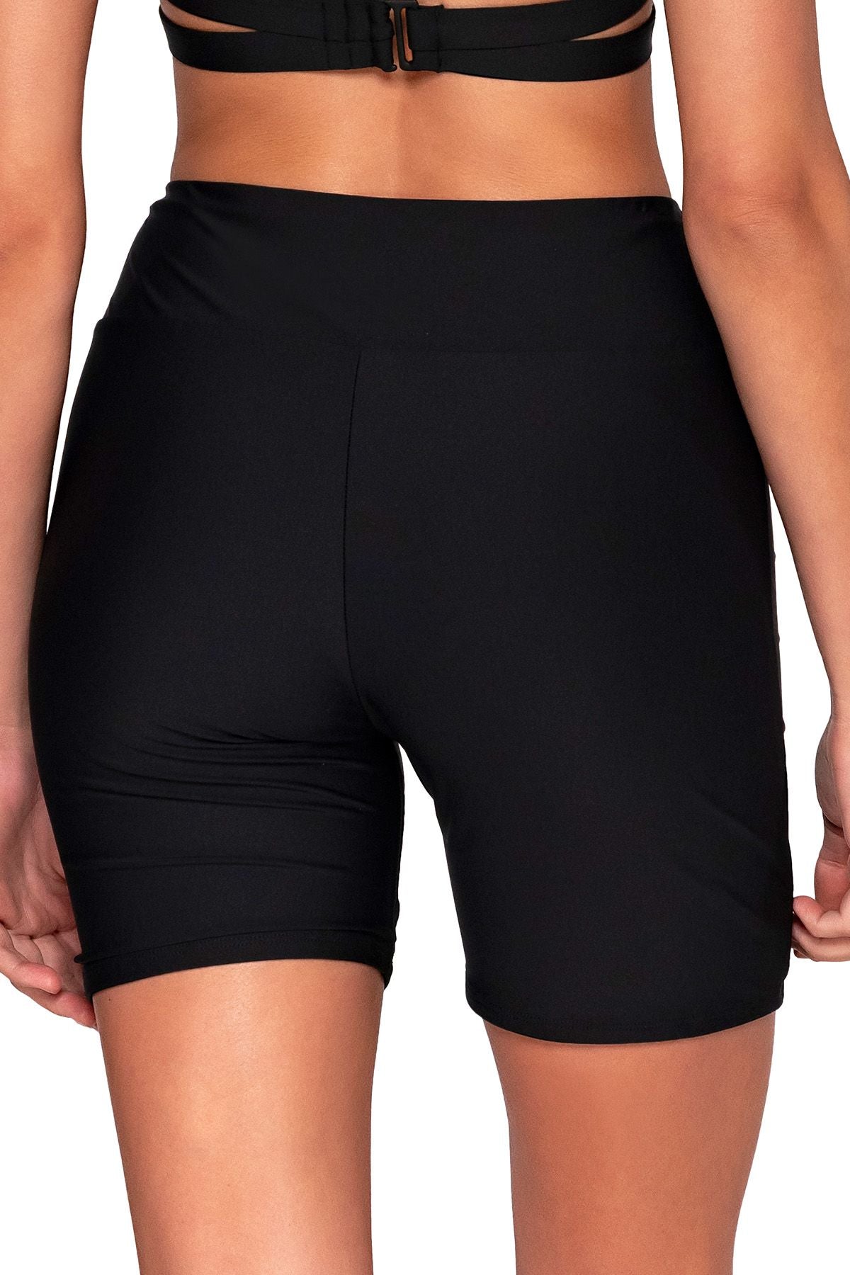 Sunsets Bayside Bike Short - Black