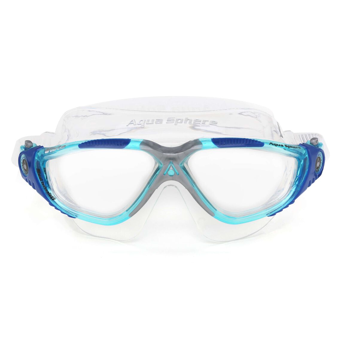 Aquasphere Vista Swim Mask - Turquoise/Blue