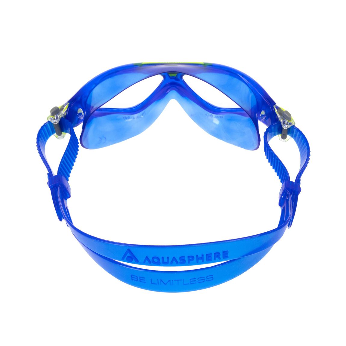 Aquasphere Vista Junior Swim Mask - Blue/Yellow