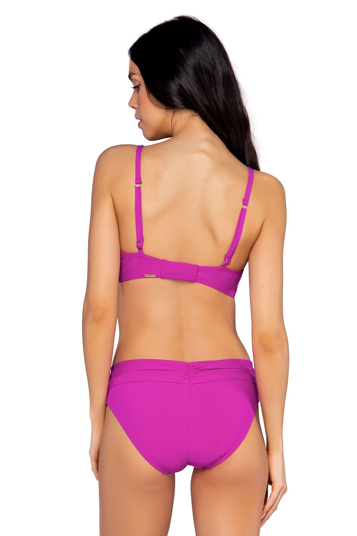 Sunsets Kauai Keyhole D/DD Cup Bikini Top - Wild Orchid FINAL SALE