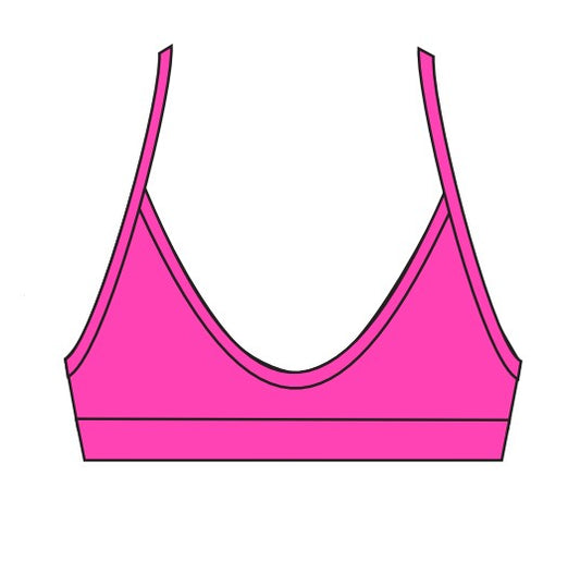 Jolyn Mara Bikini Top - Electric Pink