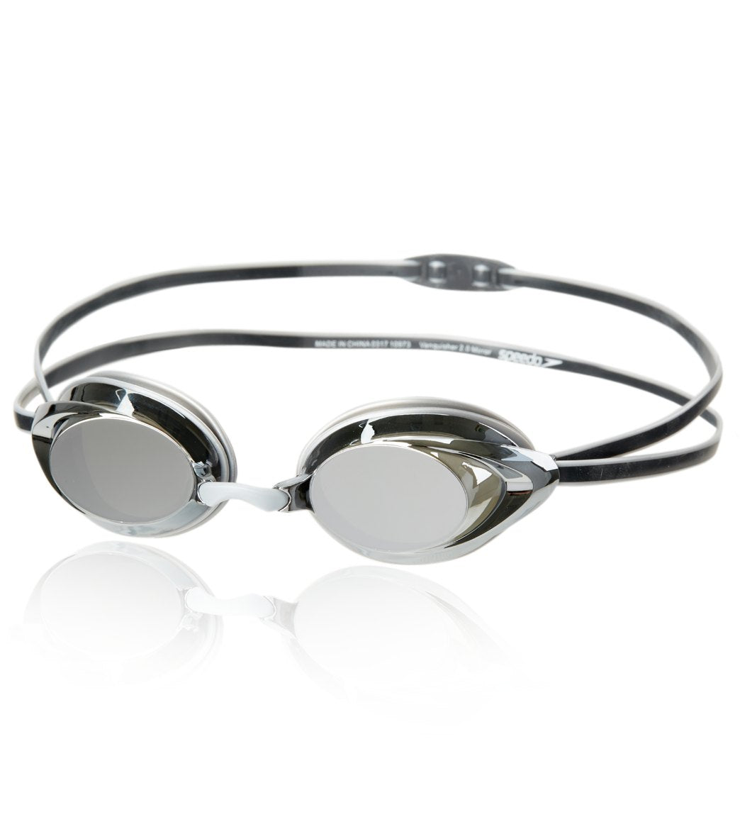 Speedo Vanquisher 2.0 Mirrored Swim Goggle - Silver